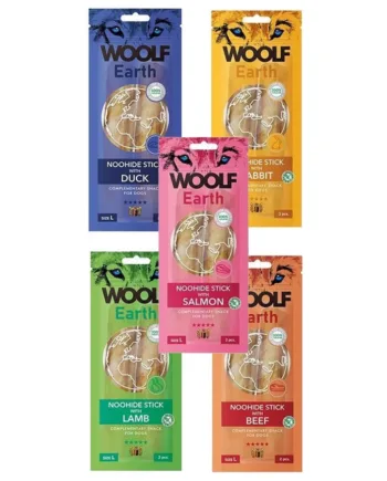 Woolf Noohide Sticks Mix – Naturlige Hundegodbidder Tilbud