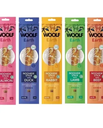 Woolf Noohide Sticks Mix – Sund Snack til Din Hund