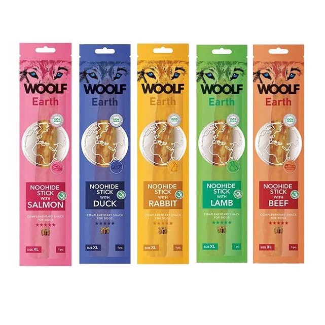 Woolf Noohide Sticks Mix – Sund Snack til Din Hund