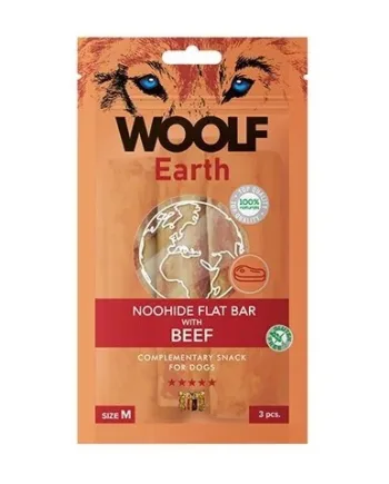 Woolf Noohide Sticks – Lækre oksekøds godbidder til hunde!