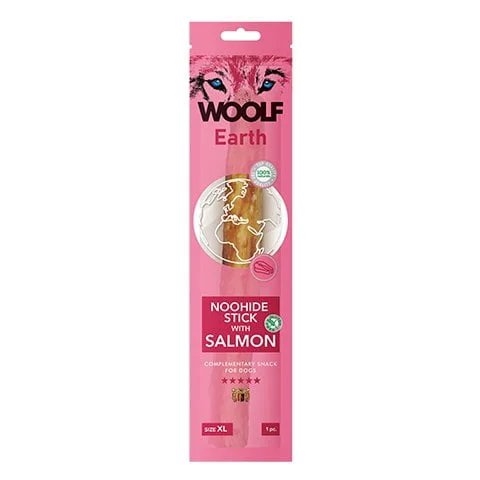 Woolf Noohide Sticks med Laks – 3 stk til kun 100 kr!