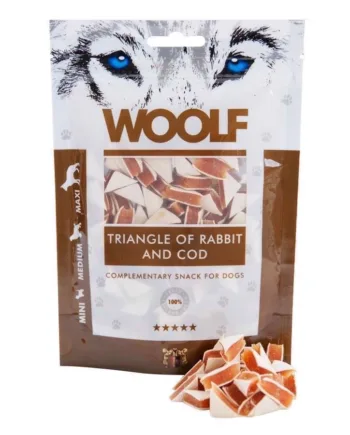 Woolf Kanin- og Torskefrikadeller – Lækre Hundesnacks