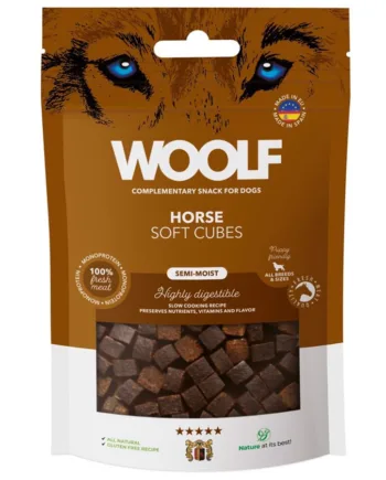 Woolf Hesteterninger 100g – Lækre Hundesnacks Tilbud!