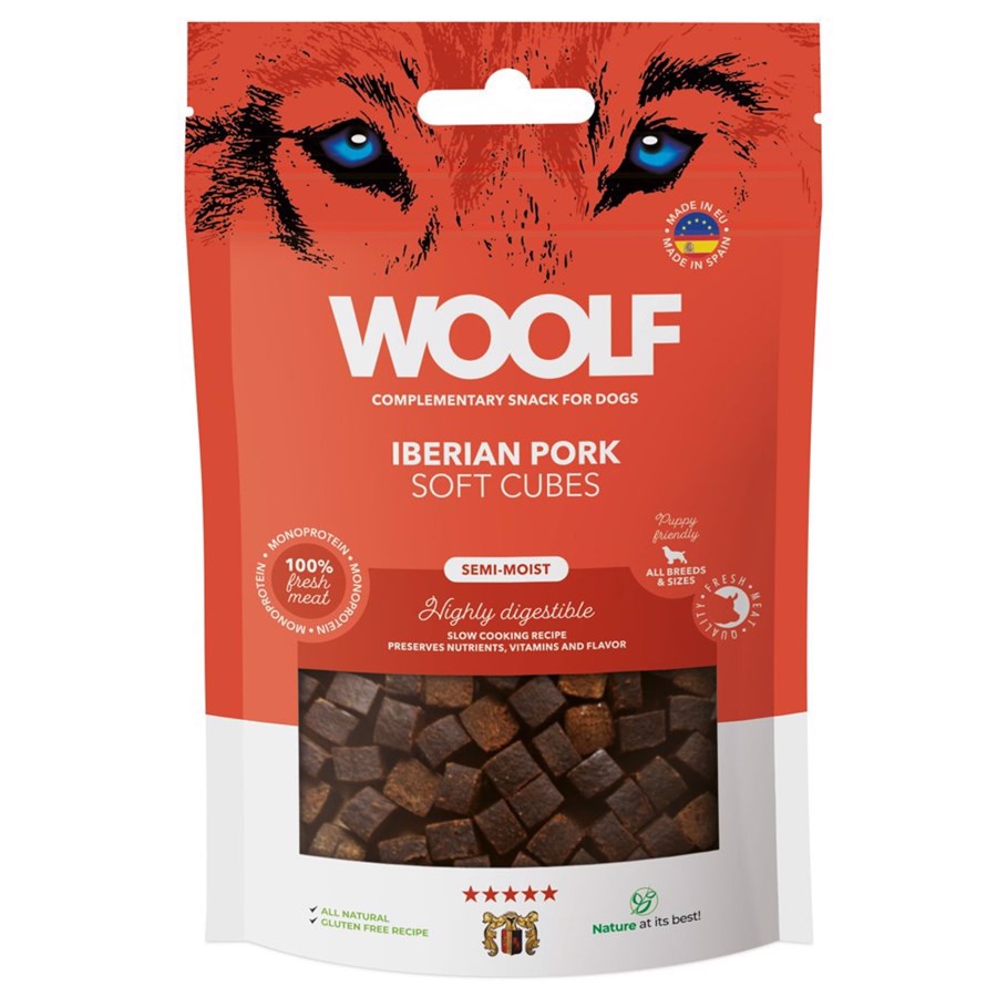 Woolf Iberiske Svinekødstern – Fantastisk Hundesnack!
