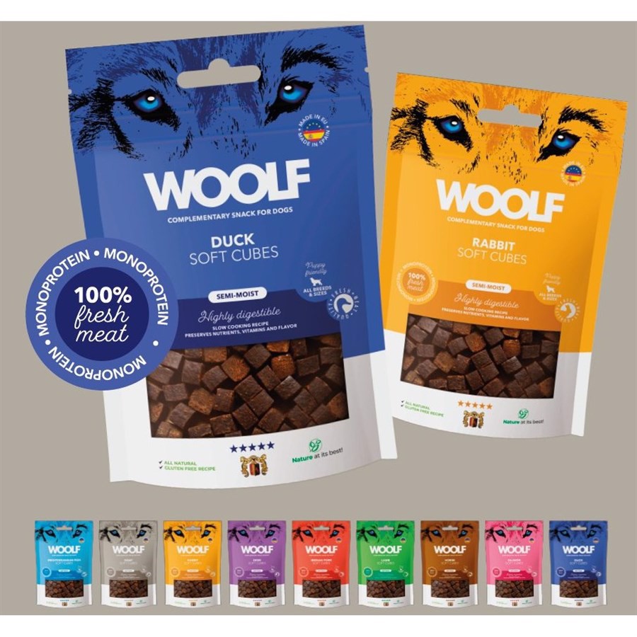 Woolf Soft Cubes – Luksuriøse Hundesnacks til Din Hund!