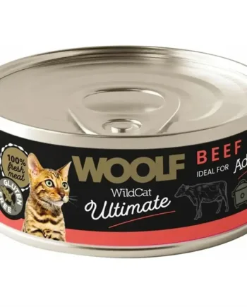 Woolf Ultimate Beef Dåsemad til Kat – Kvalitet og Smag