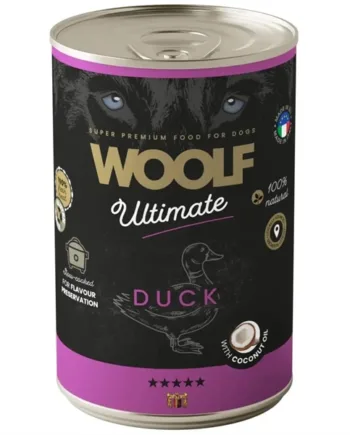 Woolf Ultimate Duck Premium Hundemad 400g – Kvalitet!