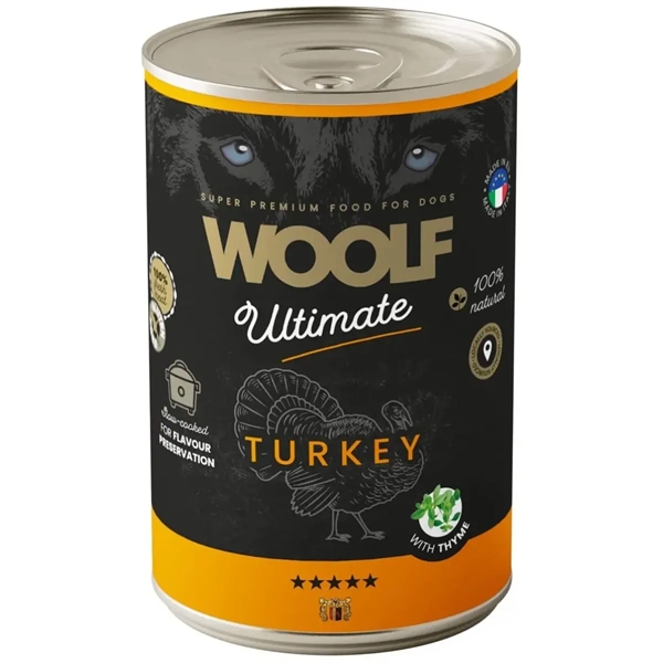 Woolf Tyrkisk Premium Hundemad 400g – Kvalitet til Hunden