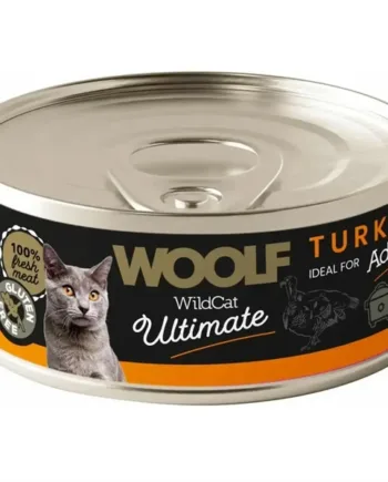 Woolf Ultimate Tyrkisk Dåsemad til Kat - 12 x 85g Kvalitet