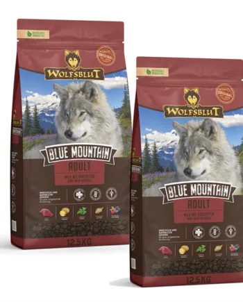 Wolfsblut Blue Mountain Hundefoder 12 Kg - Storkøb Tilbud