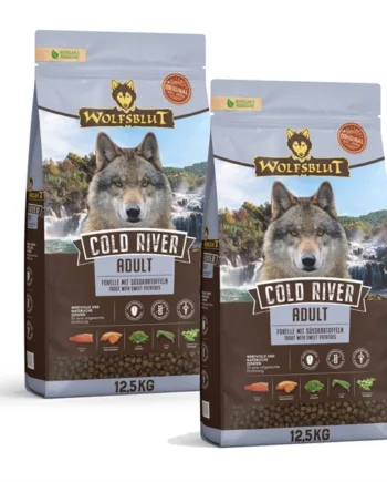 Wolfsblut Cold River Hundefoder 12 kg - Storkøb Tilbud!