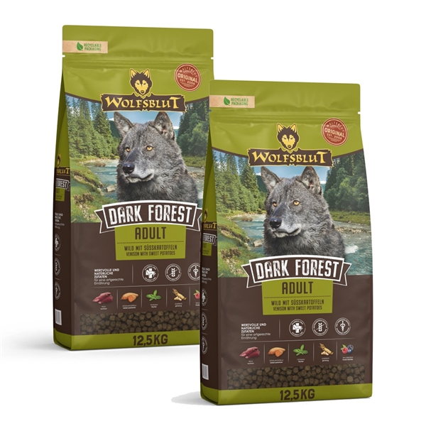 Wolfsblut Dark Forest Hundefoder 12 Kg - Storkøb Tilbud!