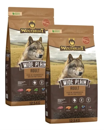Wolfsblut Wide Plain Hundefoder - Storkøb 12 Kg Tilbud