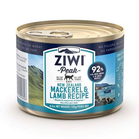 Ziwipeak Kat Dåsemad med Makrel og Lam 185g - Fantastisk tilbud!
