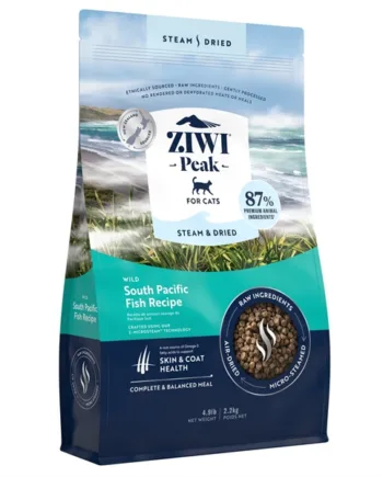 Ziwipeak Kattefoder med Dampskåret Fisk 1 Kg – Kvalitet!