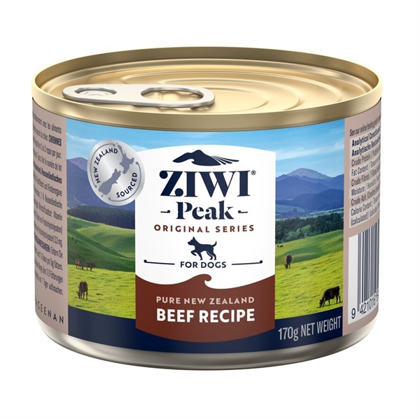 Ziwipeak Oksekød Dåsemad 170g – Premium Hundefoder Tilbud!