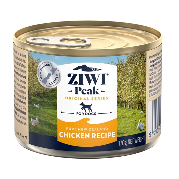 Ziwipeak Hundefoder Dåsemad med Kylling 170g - Kvalitet til hunde