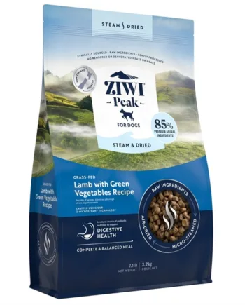 Ziwipeak Hundefoder med Dampet Lam - Sundhed i Fokus
