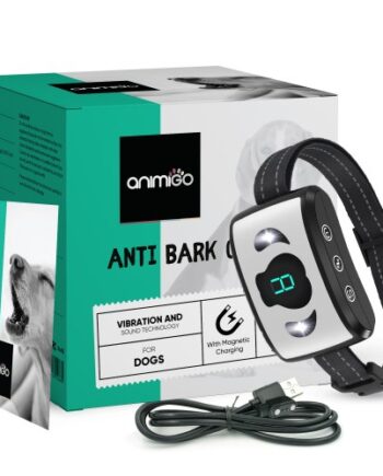 Animigo Anti-gø Halsbånd – Skånsom Træning til Hunde