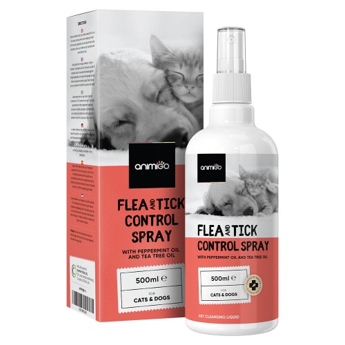 Naturlig Spray til Kæledyr – Effektiv mod Lopper & Flåter