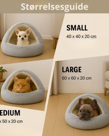 Pawpals Comfy Cave – Hyggelig Kæledyrsseng Tilbud!