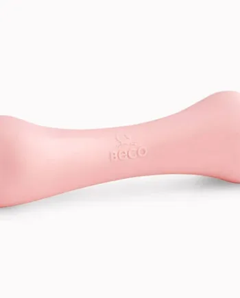 Aktivitets Gummikødben til Hunde – Støvet Pink Tilbud!