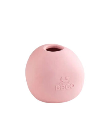 Aktivitetsbold til Hunde – Pink med Godbidhul Tilbud!