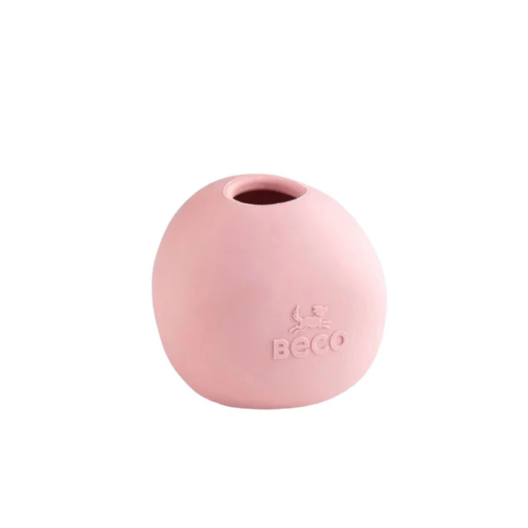 Aktivitetsbold til Hunde – Pink med Godbidhul Tilbud!