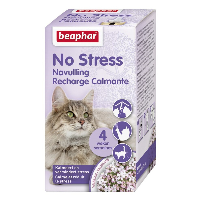 Beaphar No Stress Calming Diffuser Refill 30ml Til Kat