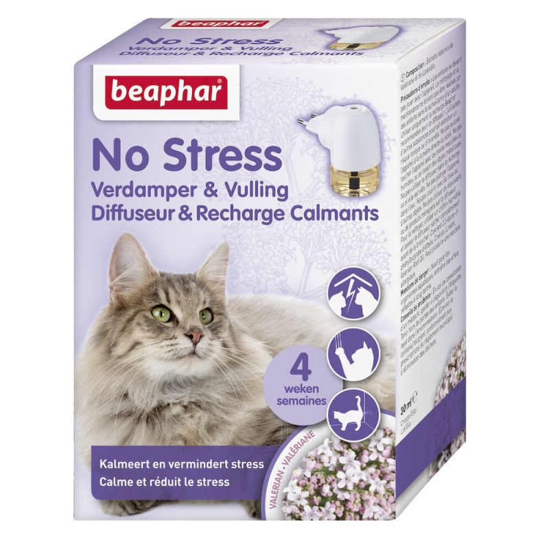 Beaphar No Stress Calming Diffuser Startsæt Til Kat