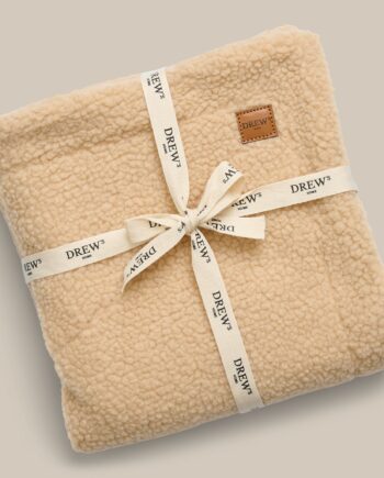 Blødt Hundetæppe   Teddy Fleece  Beige
