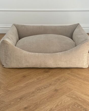 Bjørk Hundekurv - Beige - Komfortabel Hjemmebase til Hunde
