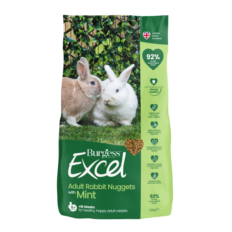 Burgess Excel Adult Rabbit    Mint