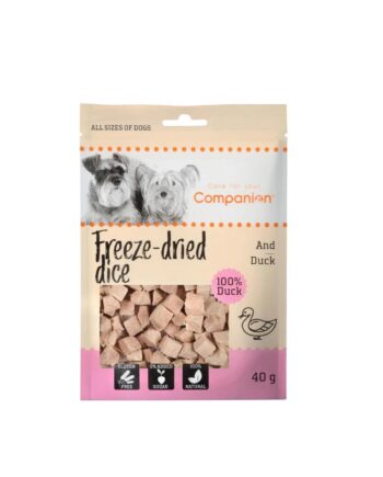 Frysetørrede Andeterninger - Lækre Snacks til Hunde!