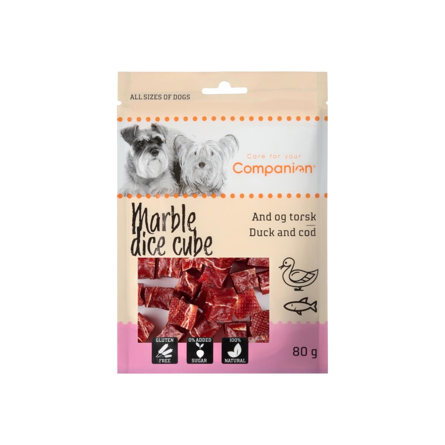 Companion Marmor Terninger – Hundesnacks Tilbud!