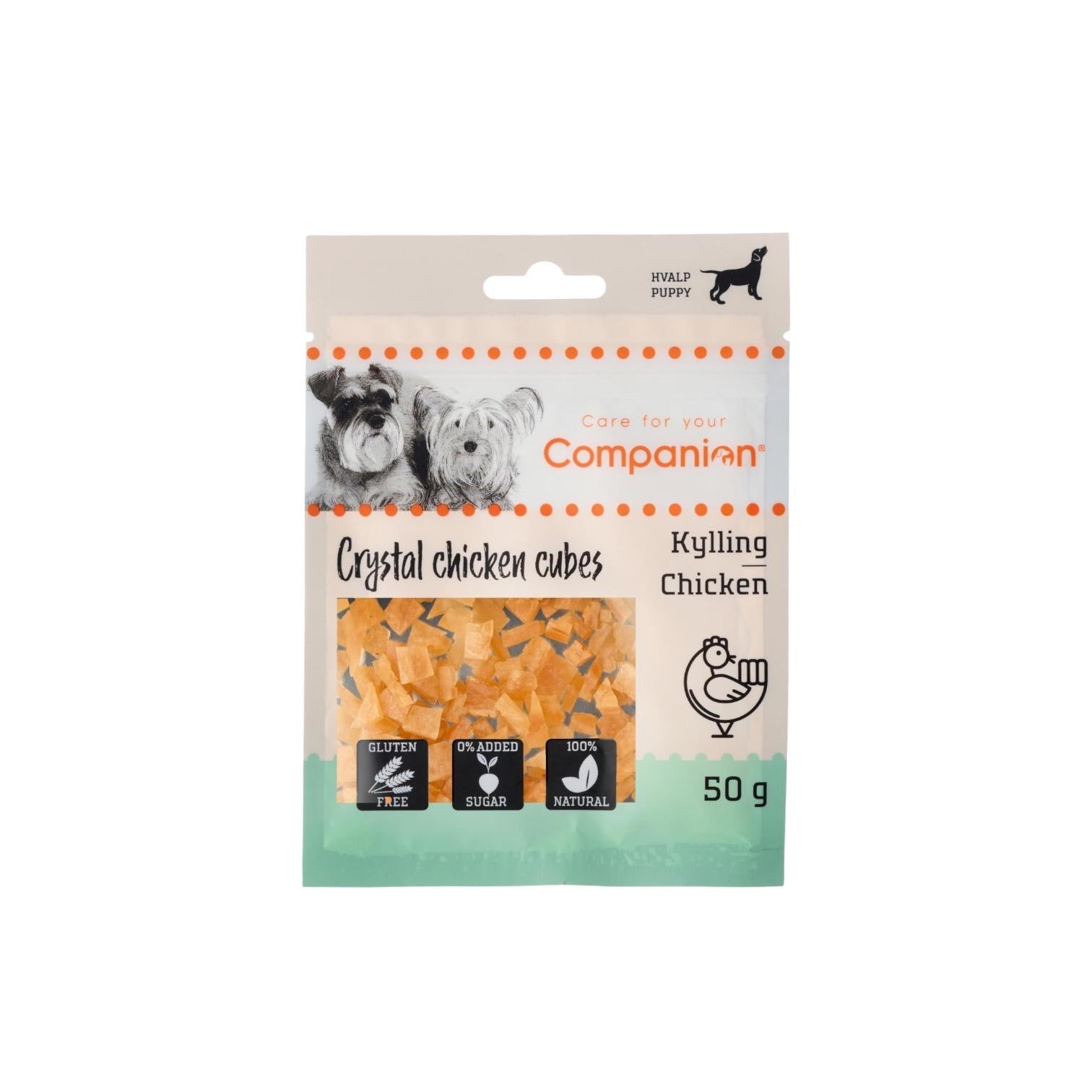Companion Mini Chicken Cubes For Puppy Stk
