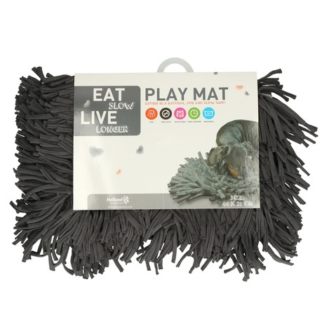 Eat Slow Live Longer Playmat  Snusemåtte Til Langsom Spisning