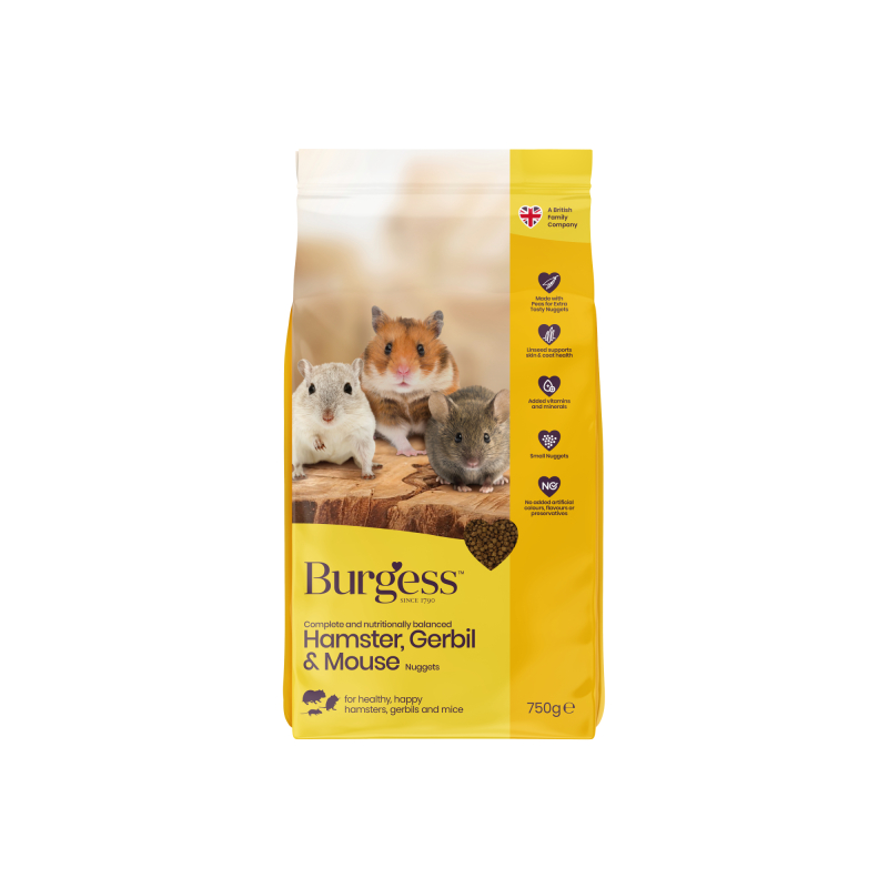 Foder Til Hamster  Gerbil Og Mus  750   Burgess Excel