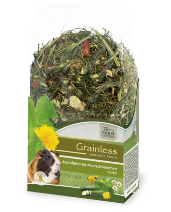 Jr Grainless Fuldfoderblanding    Urter Til Marsvin 400g