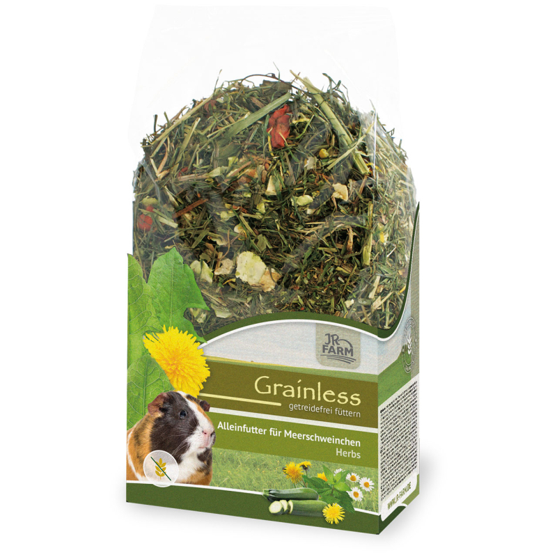 Jr Grainless Fuldfoderblanding Urter Til Marsvin 400g