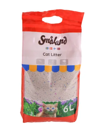 Kattegrus Bentonit 6l Absorberer Effektivt