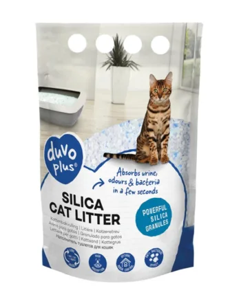 Kattegrus Silica   Liter Duvo Plus