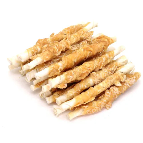 Glutenfri Kylling Kødben til Hunde - 20 stk. Snack!