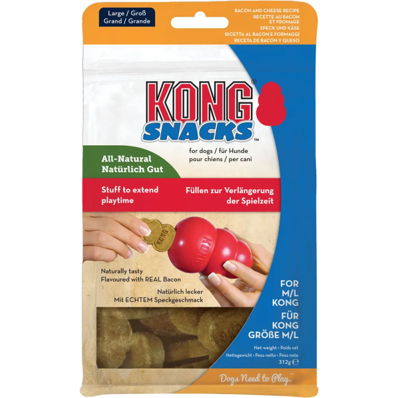 Kong Bacon Cheese Snacks Til Kong Legetøj 198g 312g