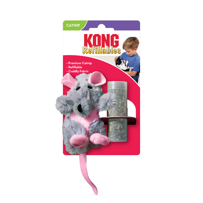 Kong Cat Refillables Catnip Rat