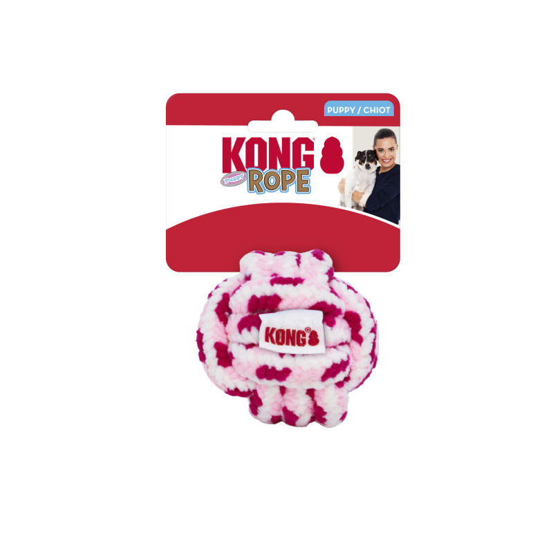 Kong Rope Ball Puppy Large