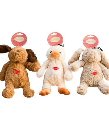 Party Pets Elite Cute Friends Bamse Hund  And- Og Kanin 25cm