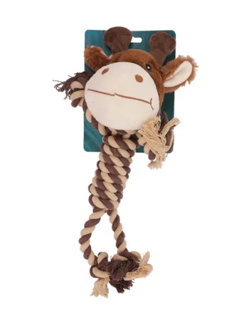 Party Pets Giraf Plysdyr Med Pivelyd  30 Cm