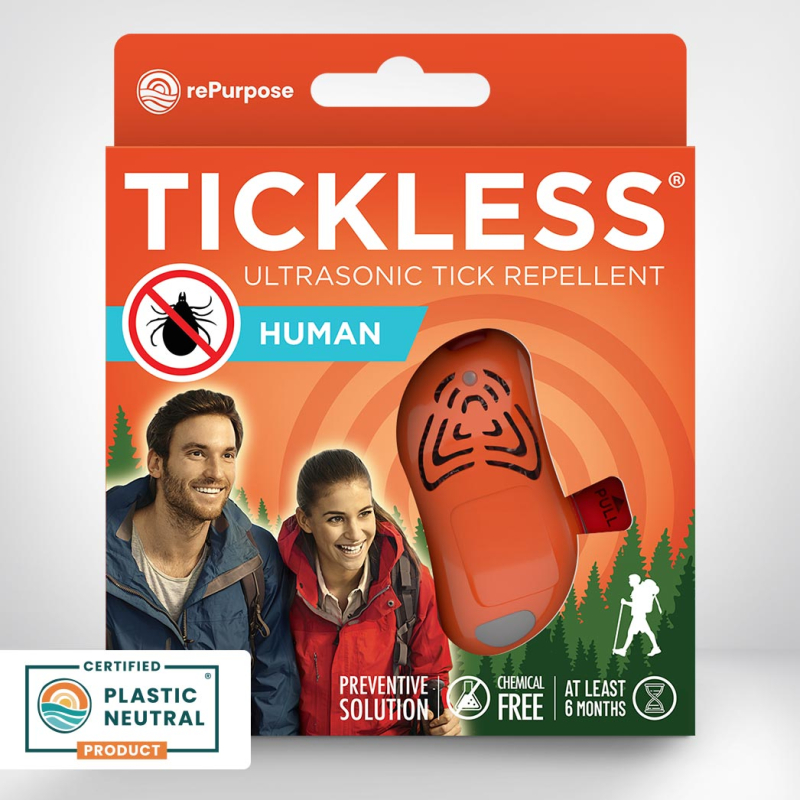 Tickless Human Kemikaliefri Beskyttelse Mod Flåter