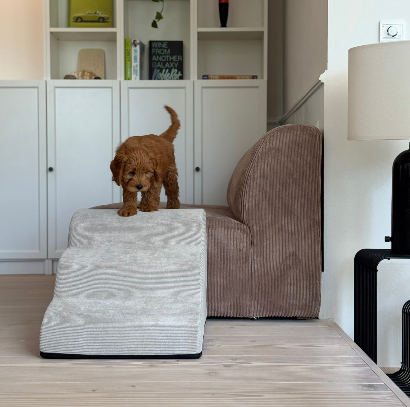 Trappe Aftageligt Betræk Beige 55 Cm